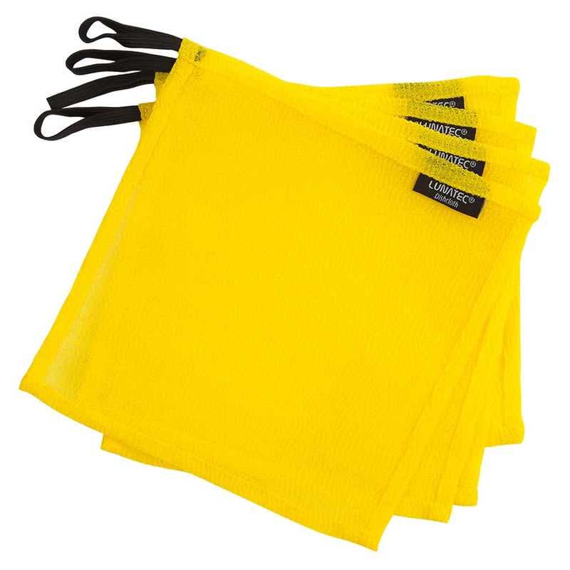 Lunatec Odor-Free Kitchen Dishcloths. A Scrubber and scouring pad for All Surfaces. (4-Pack) - Image 1